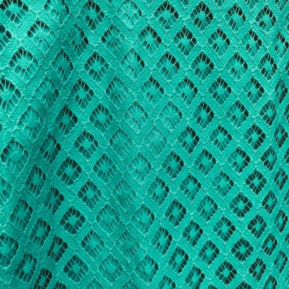 LOFT Teal Pencil Skirt Size 10 - Picture 3 of 10